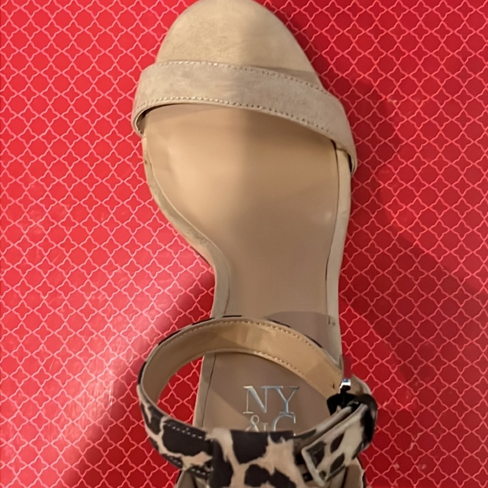 New York and Company Ankle Strap Heel - Picture 7 of 9